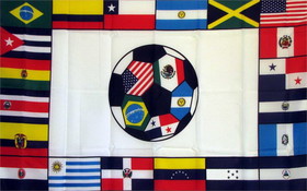 NEOPlex F-1195 South American Soccer Club 3'X 5' Soccer Flag