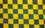NEOPlex F-1214 Checkered Green & Yellow Poly 3'x 5' Flag
