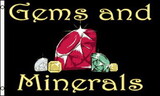 NEOPlex F-1218 Gems And Minerals 3'x 5' Flag