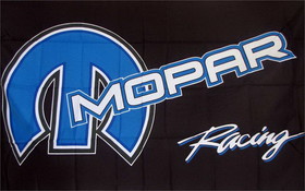NEOPlex F-1224 Mopar Blue 3'X 5' Flag
