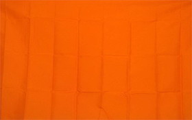 NEOPlex F-1256 Solid Orange Poly 3'X 5' Flag