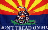 NEOPlex F-1258 Arizona Don'T Tread On Me 3'X 5' Poly Flag