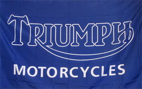 NEOPlex F-1301 Triumph Motorcycles Premium 3'X 5' Flag