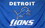 NEOPlex F-1409 Detroit Lions 3'x 5' NFL Flag