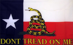 NEOPlex F-1423 Don'T Tread On Me Texas 3'X 5' Flag
