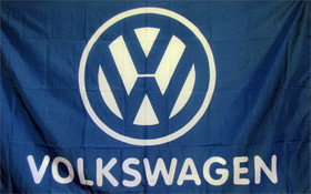 NEOPlex F-1451 Volkswagen 3'X 5' Blue & White Flag
