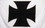 NEOPlex F-1563 Maltese Cross White & Black 3'X 5' Flag