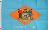 NEOPlex F-1635 Delaware State 2X3 Flag Poly