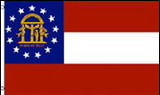 NEOPlex F-1637 Georgia State 2'X 3' Flag