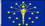 NEOPlex F-1641 Indiana State 2'X 3' Flag