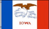 NEOPlex F-1642 Iowa State 2'X 3' Flag