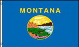 NEOPlex F-1653 Montana State 2'x 3' Flag