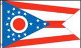 NEOPlex F-1662 Ohio State 2'X 3' Flag