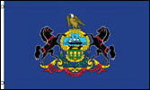NEOPlex F-1665 Pennsylvania State 2'x 3' Flag