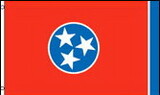 NEOPlex F-1669 Tennessee State 2'x 3' Flag