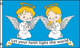 NEOPlex F-1748 Let Your Faith Light The World 3'X 5' Flag