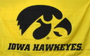 NEOPlex F-1812 Iowa Hawkeyes Logo 3'X 5' College Flag