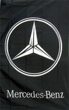 NEOPlex F-1823 Mercedes Benz Vertical 3'X 5' Flag