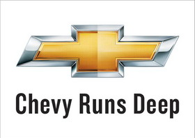 NEOPlex F-1839 Chevy Runs Deep Logo 30"X 42" Flag