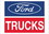 NEOPlex F-1849 Ford Trucks Logo 30"X 42" Flag