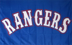 NEOPlex F-1911 Texas Rangers Blue 3'X 5' Mlb Flag