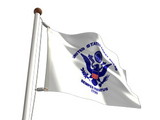 NEOPlex F-1953 Us Coast Guard 3'X 5' Flag