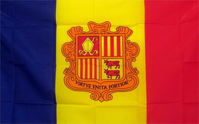 NEOPlex F-1976 Andorra 3'X 5' Flag