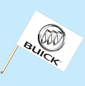 NEOPlex F-2003 Buick Logo 30"X 42" Flag W/Pole