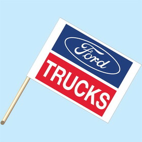 NEOPlex F-2019 Ford Trucks 30"x 42" Flag w/Pole