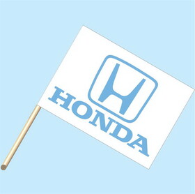 NEOPlex F-2023 Honda Logo 30"x 42" Flag w/Pole