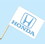 NEOPlex F-2023 Honda Logo 30"x 42" Flag w/Pole