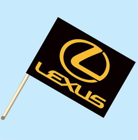 NEOPlex F-2033 Lexus Logo 30"X 42" Flag W/Pole