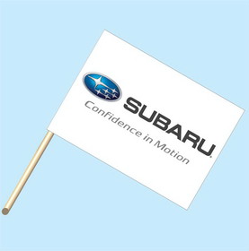 NEOPlex F-2045 Subaru Confidence 30"X 42" Flag W/Pole