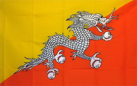 NEOPlex F-2065 Bhutan 3'X 5' Flag