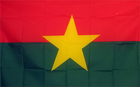 NEOPlex F-2084 Burkina Faso 3'X 5' Flag