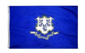NEOPlex F-2130 Connecticut 3'X 5' Ny-Glo State Flag