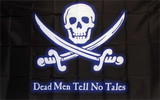 NEOPlex F-2142 Dead Men Tell No Tales 3'X 5' Pirate Flag
