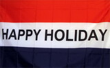 NEOPlex F-2229 Happy Holiday 3'x 5' Flag