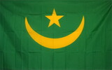 NEOPlex F-2321 Mauritania 3'X 5' Poly Flag