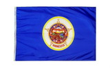 NEOPlex F-2330 Minnesota 3'X 5' Ny-Glo State Flag