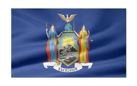 NEOPlex F-2361 New York State 3'X 5' Flag