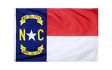 NEOPlex F-2373 North Carolina 3'X 5' Ny-Glo State Flag