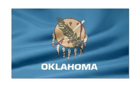 NEOPlex F-2382 Oklahoma State 3'X 5' Flag