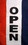 NEOPlex F-2394 Open (Vertical) 3'X 5' Flag