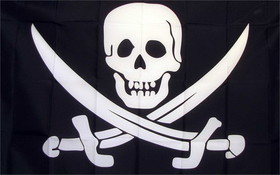 NEOPlex F-2401 Jack Rackham Pirate 3'X 5' Flag