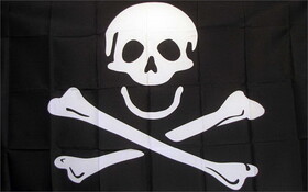 NEOPlex F-2402 Jolly Roger Poison 3'x 5' Pirate Flag
