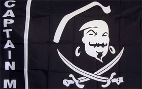 NEOPlex F-2409 Captain Morgan 3'X 5' Pirate Flag