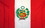 NEOPlex F-2427 Peru Country 3'X 5' Poly Flag World Cup