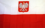 NEOPlex F-2431 Poland- Eagle Country 3'X 5' Poly Flag