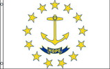 NEOPlex F-2472 Rhode Island State 3'X 5' Flag